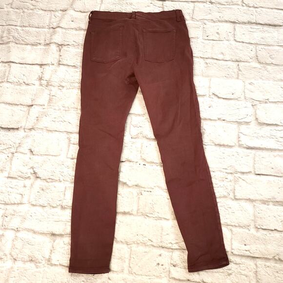 Pacsun women's Burgundy Jegging size 26/s - Picture 9 of 9
